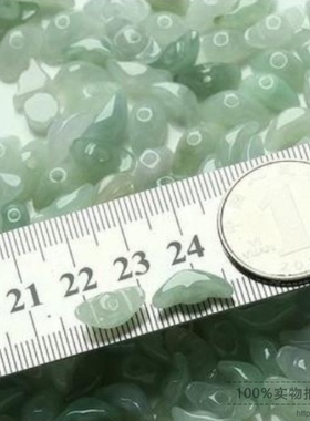 diy天然金钱脚丫知足长乐小吊坠
