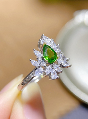 沙弗来指名贵稀有小莎名不虚传的闪亮～宽壁精工银手饰戒指