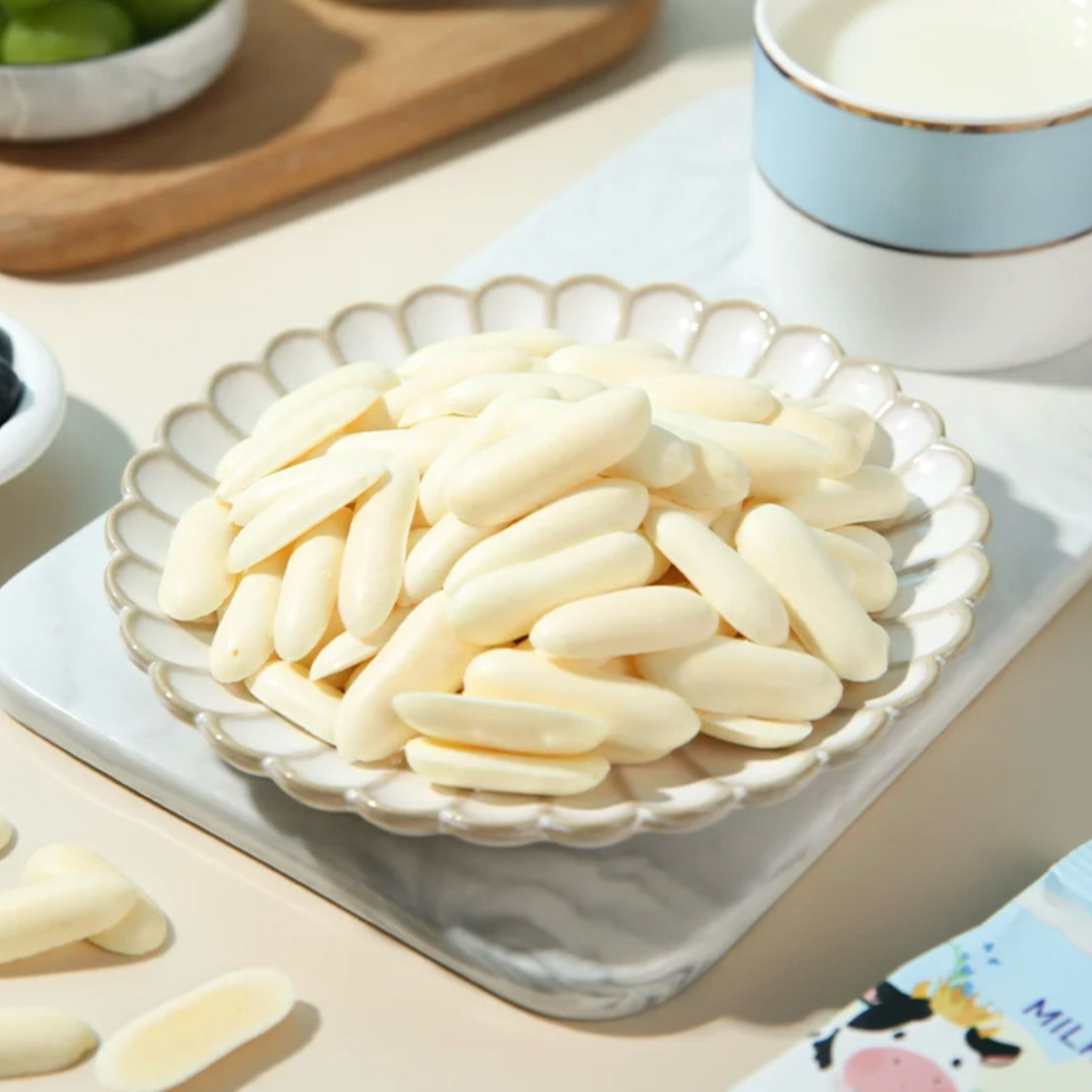 新品麦德龙代购高蛋白奶片鲜奶干麦臻选A2β酪蛋白鲜乳条会员分装