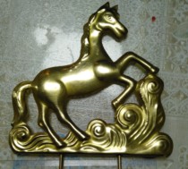 Horse Head Bell Accessories Pure Copper Horse