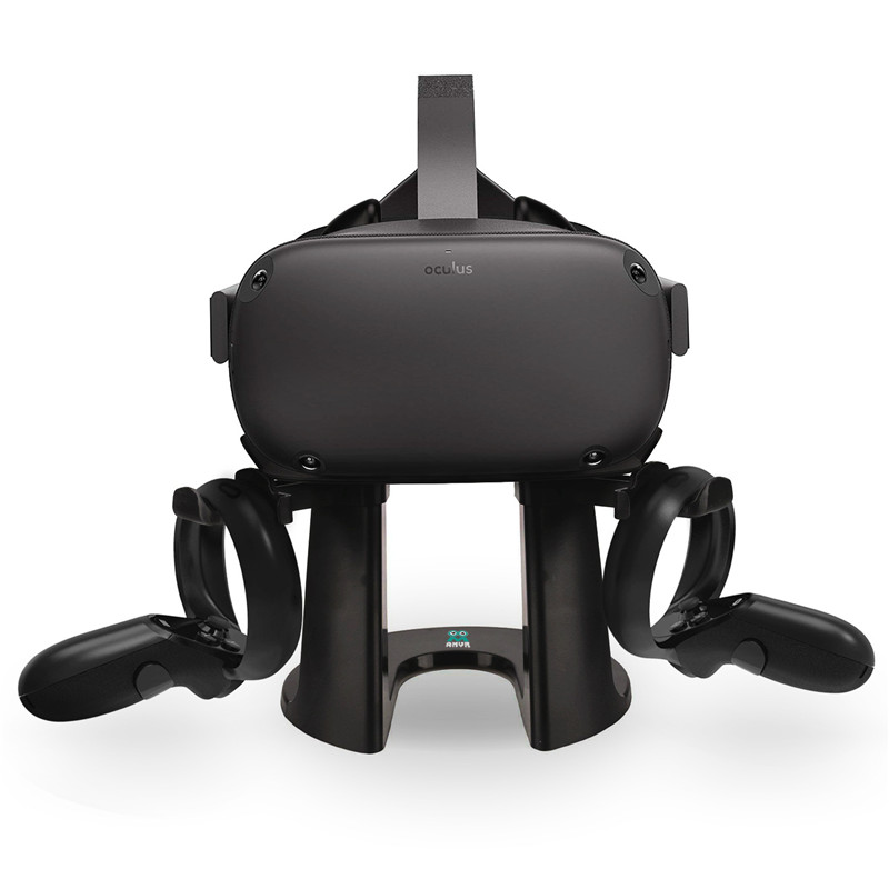 现货Oculus Rift /Quest头显头盔VR一体机专用展示收纳支架王座 - 图1