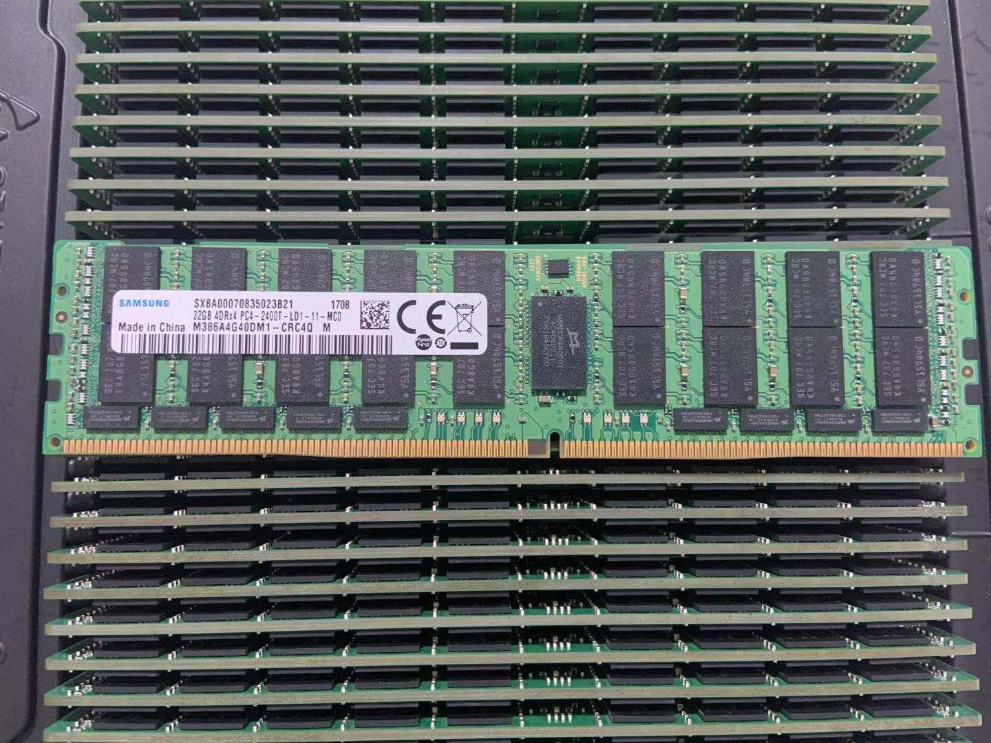 三星32G DDR4 2133 2400 2666 2933 3200 ECC REG 服务器内存条 - 图1