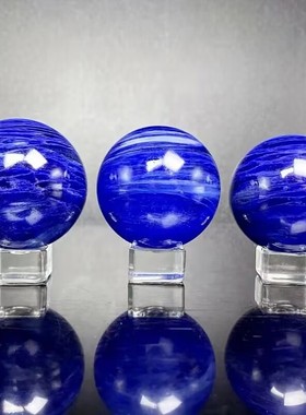特价蓝水晶球摆件开业乔迁礼品