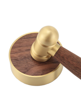 黄铜锤子敲核桃金蛋家用装饰品