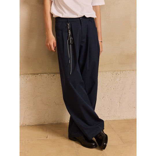 LR MADE Ganzjahreshose der fünften Generation, Lyocell-Tencel-Baumwolle, gerade Freizeithose, passende Hängeaccessoires