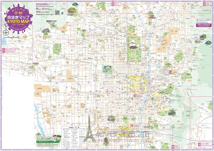 日本京都旅游中文高清地图攻略（电子版）2024自由行交通美食旅行 - 图3