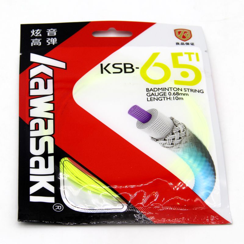 川崎羽毛球拍线KSB-65Ti线径0.68MM KSB-68长10米高弹耐打炫音-图3