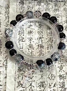 盗墓笔记张起灵同款印象手链女ins风小众气质高级感手串手工串珠