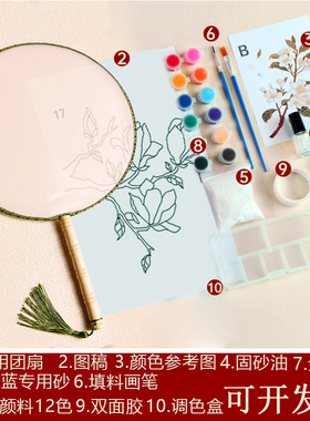 景泰蓝diy手工免掐丝珐琅
