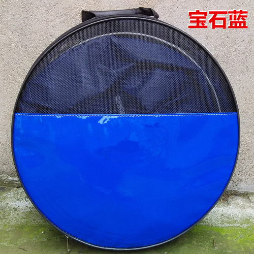 包邮PU鱼护包钓鱼包单层渔户防水鱼户包渔具包半网透气带提手 - 图0