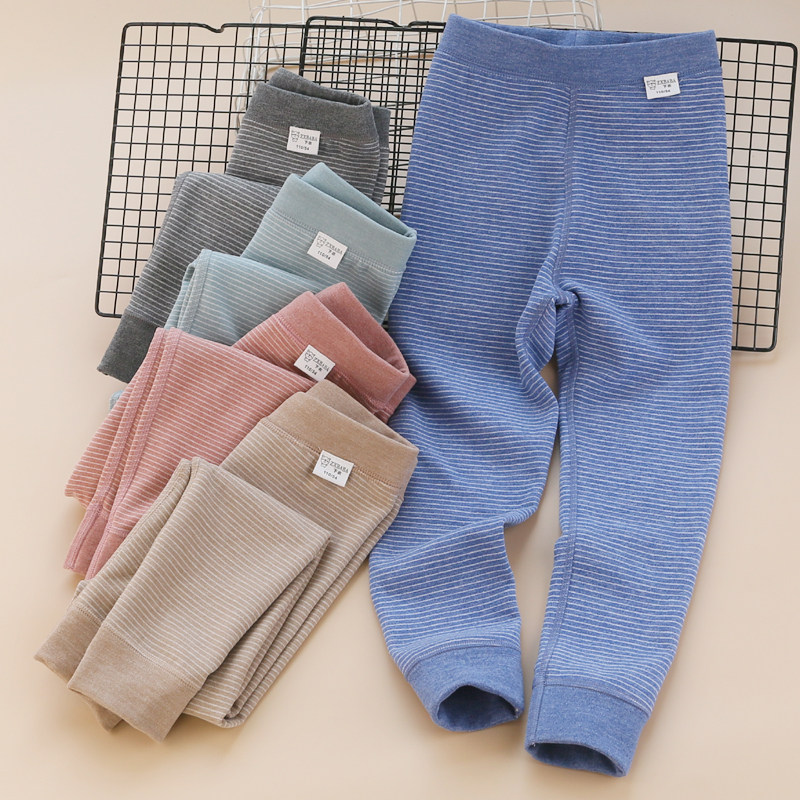 儿童蚕丝羊毛德绒秋裤男女童厚棉毛裤保暖裤中大童线裤打底裤睡裤,淘宝优惠券,粉丝福利购,淘宝优惠卷