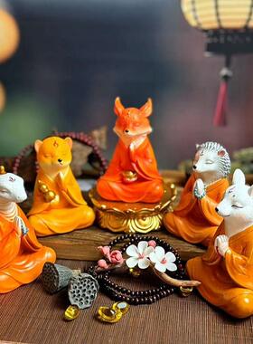 古风蛇摆件吉祥物桌面装饰