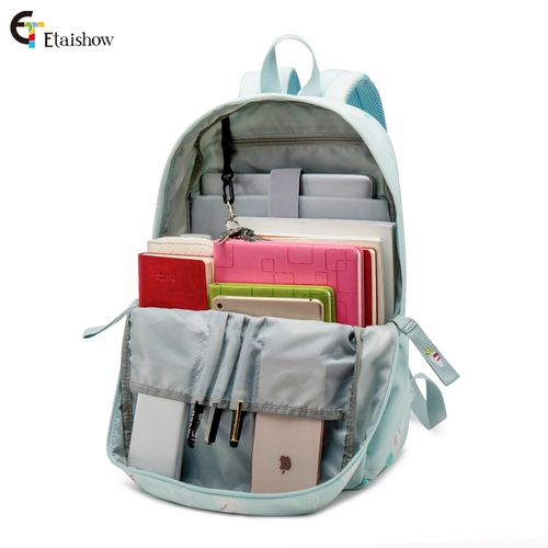 Школьный рюкзак, свежая сумка через плечо для отдыха, для средней школы, в корейском стиле, простой и элегантный дизайн