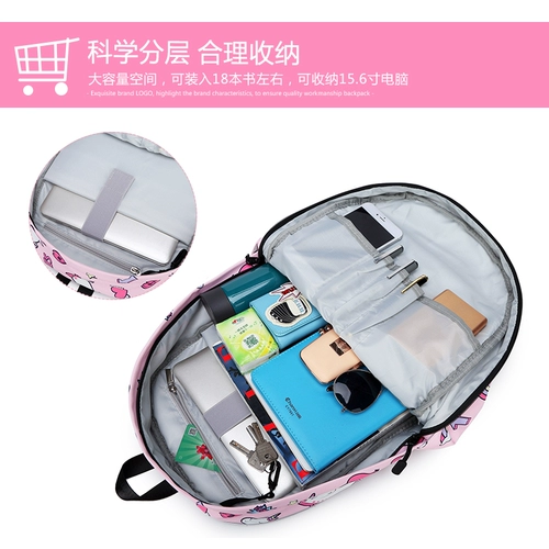 Школьный рюкзак, мультяшная сумка через плечо со сниженной нагрузкой, 3-4-5-6 года, в корейском стиле