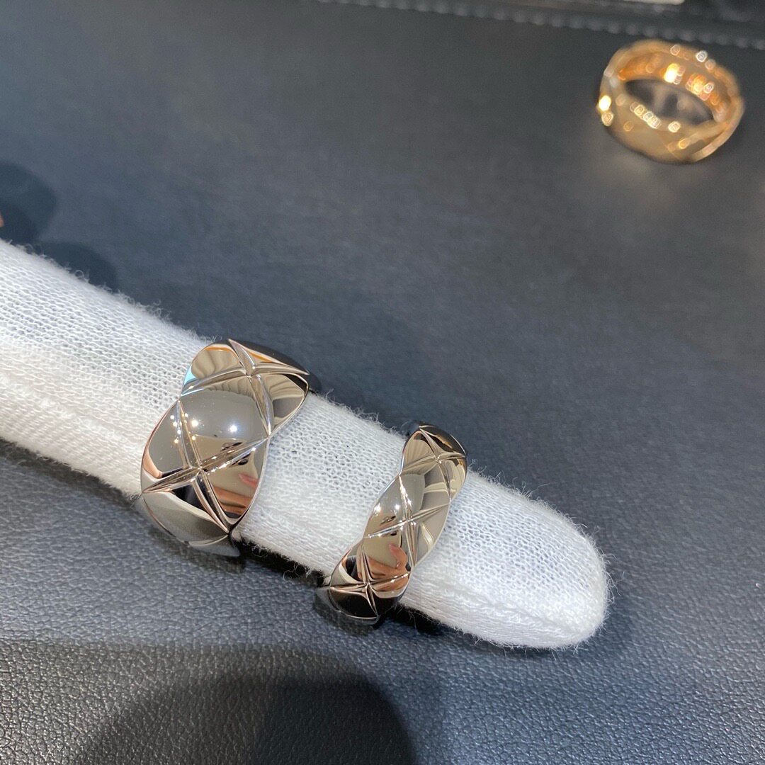 High version of rhombus ring, classic, niche and high-end for women
