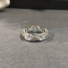 High version of sterling silver S925 pig nose ring, niche design, high-end, simple and versatile ring that does not fade or fade