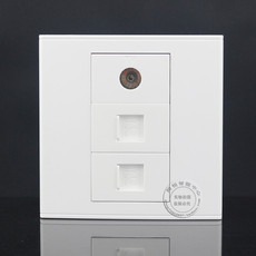 Розетка 86-тип трехпозиционный переключатель панель двойной