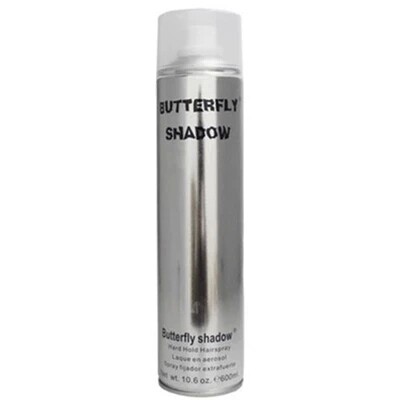 Butterfly shadow蝶伊清影干胶 造型特硬发胶 强定型喷雾600ml - 图0