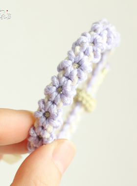 DIY紫薇花手链编绳材料包