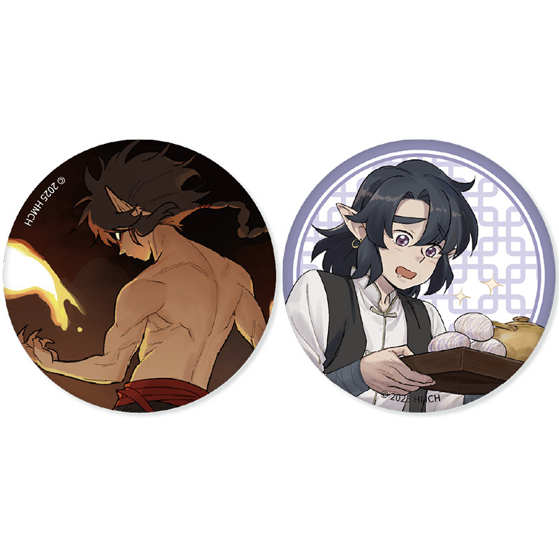 罗小黑战记X潮玩星球蓝溪镇58mm吧唧盲盒联名通贩二次元谷子收藏,淘宝优惠券,粉丝福利购,淘宝优惠卷