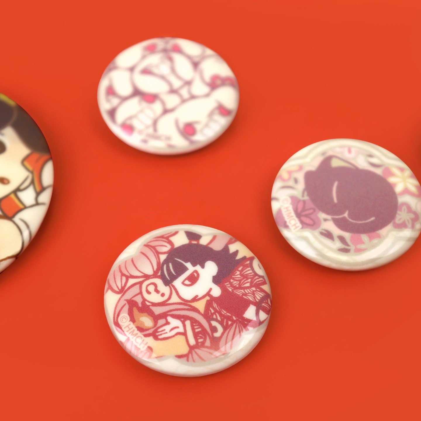 罗小黑战记2元宵徽章套组蛇年纪念徽章迷你吧唧痛包装饰周边收藏,淘宝优惠券,粉丝福利购,淘宝优惠卷