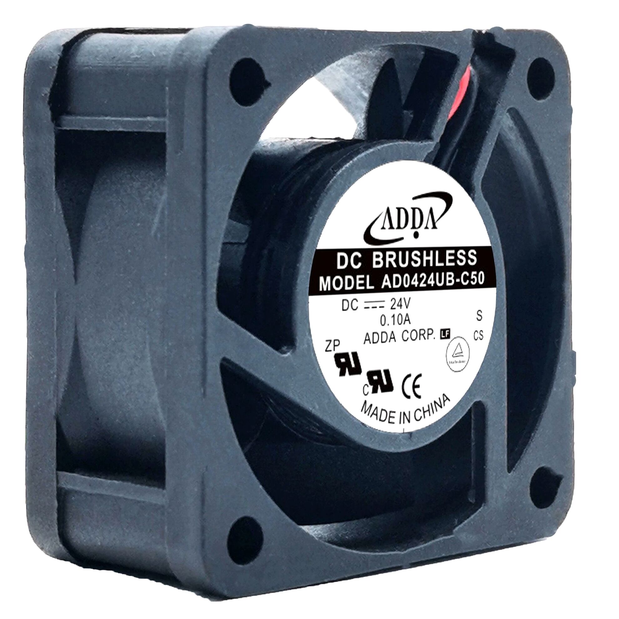 正品ADDA AD0424HB/UB-C50/C56/G70/G72/G76/B31 24V 4CM散热风扇 - 图0