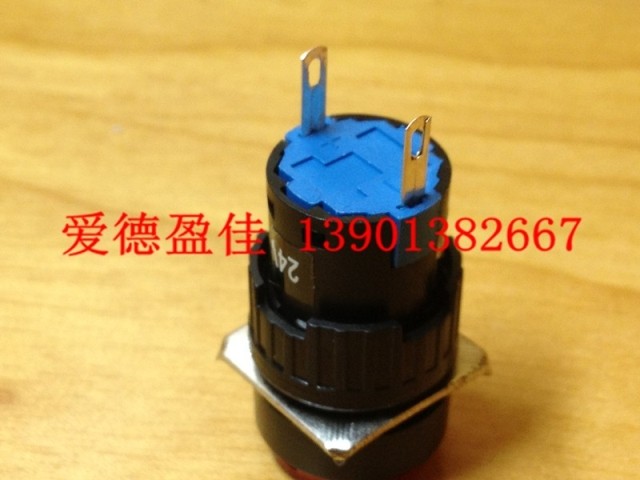 电源信号灯电源指示灯 圆形16MM  LAZ16-XD-6V/12V/24V/220V - 图1