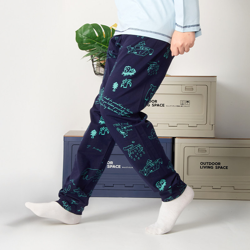 胖男童纯棉秋裤加肥款保暖裤打底裤春秋新款中大童男孩打底裤睡裤,淘宝优惠券,粉丝福利购,淘宝优惠卷