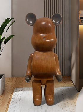 暴力熊大型落地摆件客厅家