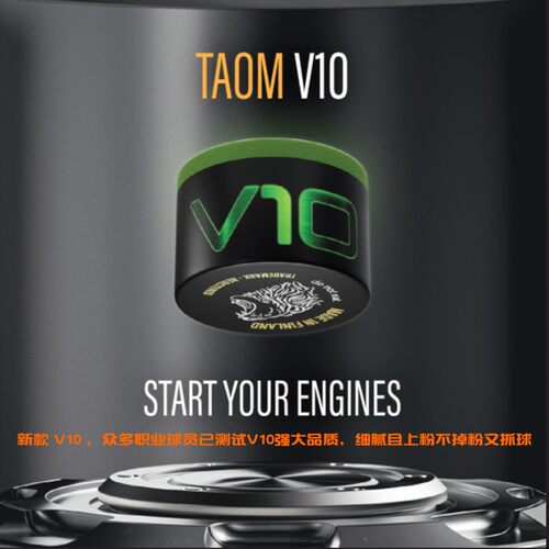 【泓牛桌球】芬兰 TAOM 巧克粉圆形塔悟姆斯诺克中式黑八专用 - 图1