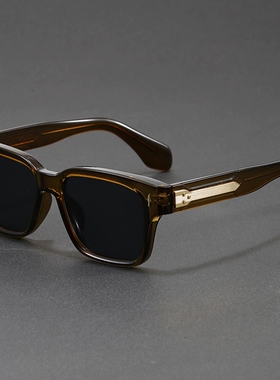 小众复古粗框玳瑁防紫外线太阳镜