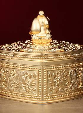 李居明2026年得心应手大财箱摆件