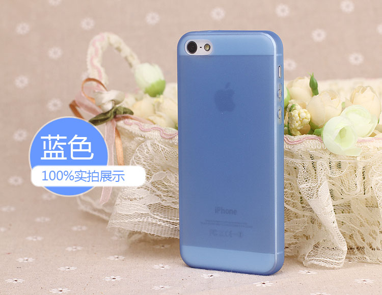 适用苹果手机壳iphone5S 5C se 0.3mm超薄磨砂壳 半透明保护壳套 - 图2