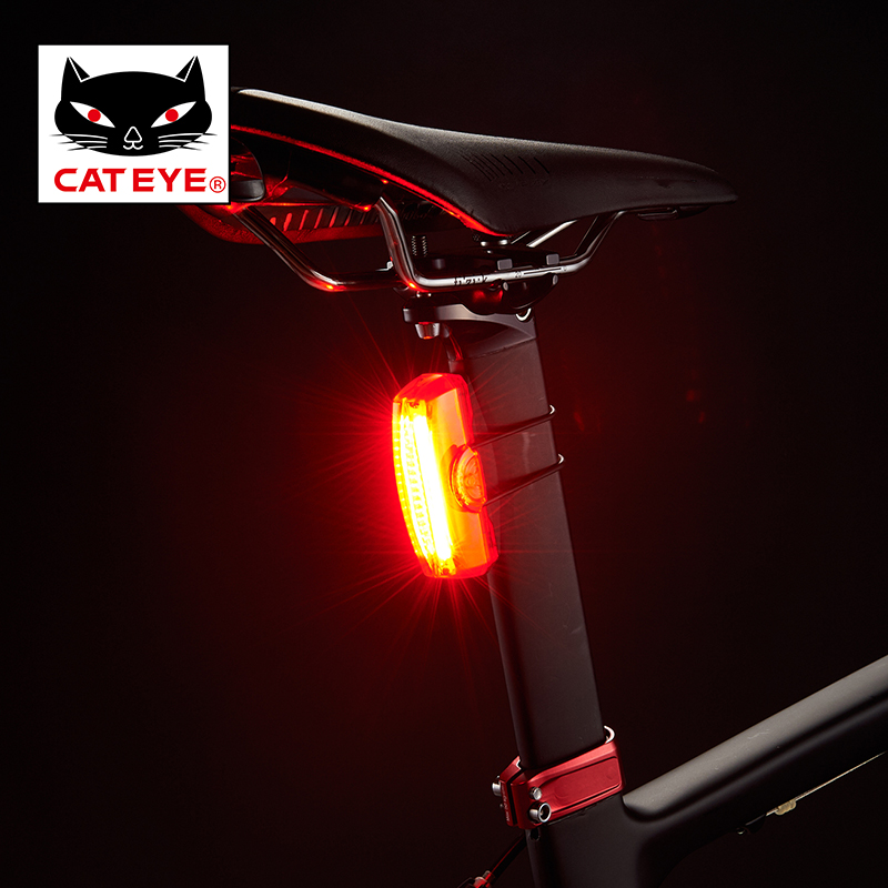 CATEYE猫眼TL-LD700尾灯USB充电山地自行车灯骑行尾灯警示灯装备-图0