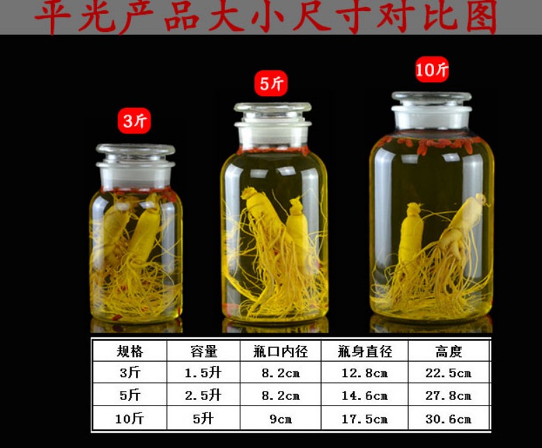 包邮透明带龙头酒瓶酒缸泡酒罐玻璃瓶玻璃专用小型玻璃罐加厚孝素 - 图2