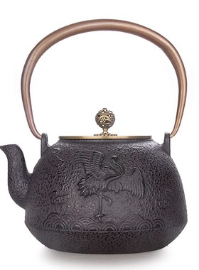 铸铁茶壶新中式摆件软装家居饰品