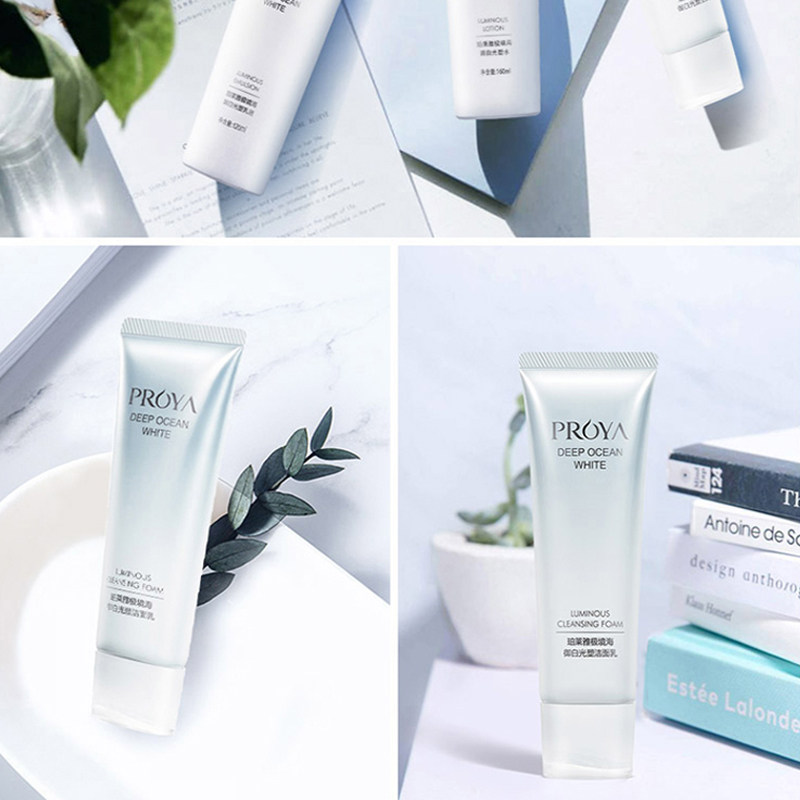 珀莱雅极境海御白光塑补水女洁面乳 珀莱雅博美洁面