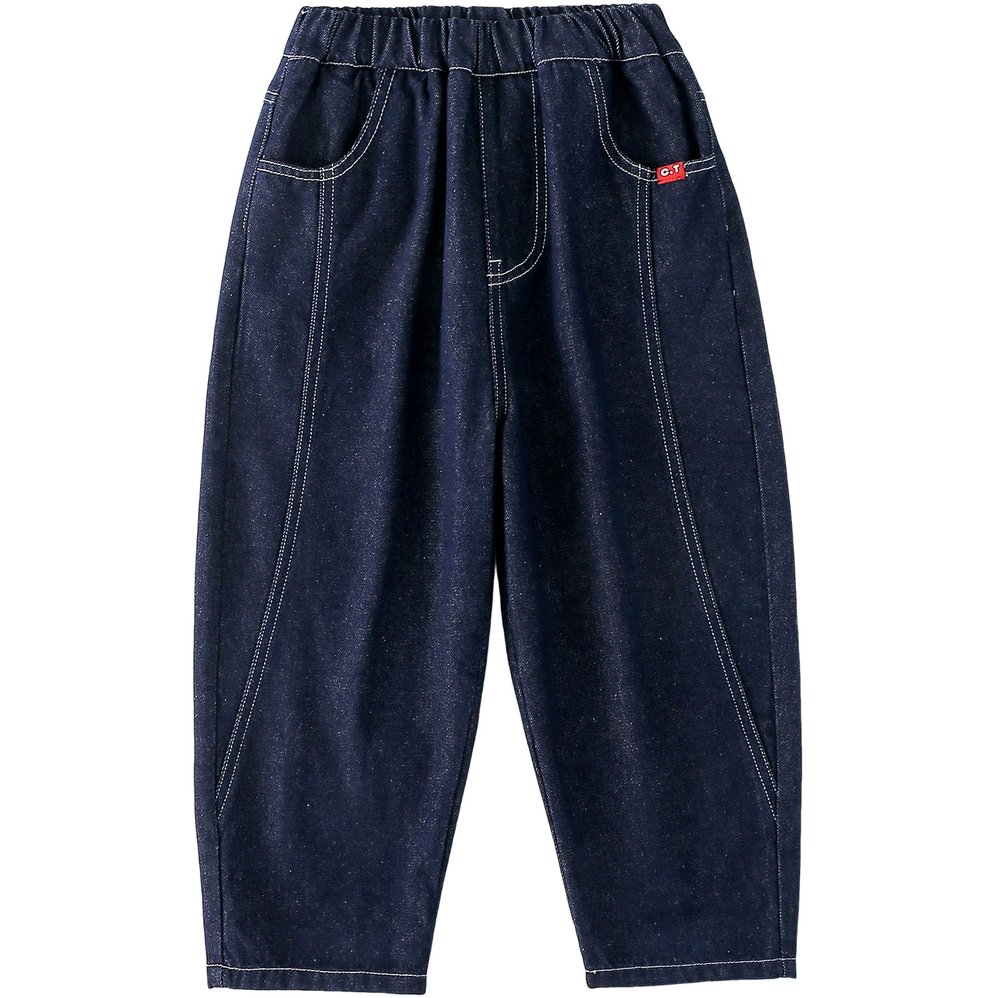 【加绒】棉花堂童装男童加绒牛仔裤秋冬款长裤儿童保暖冬装裤子,淘宝优惠券,粉丝福利购,淘宝优惠卷