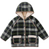 Cotton hall plaid coat 2024 new autumn and winter style
