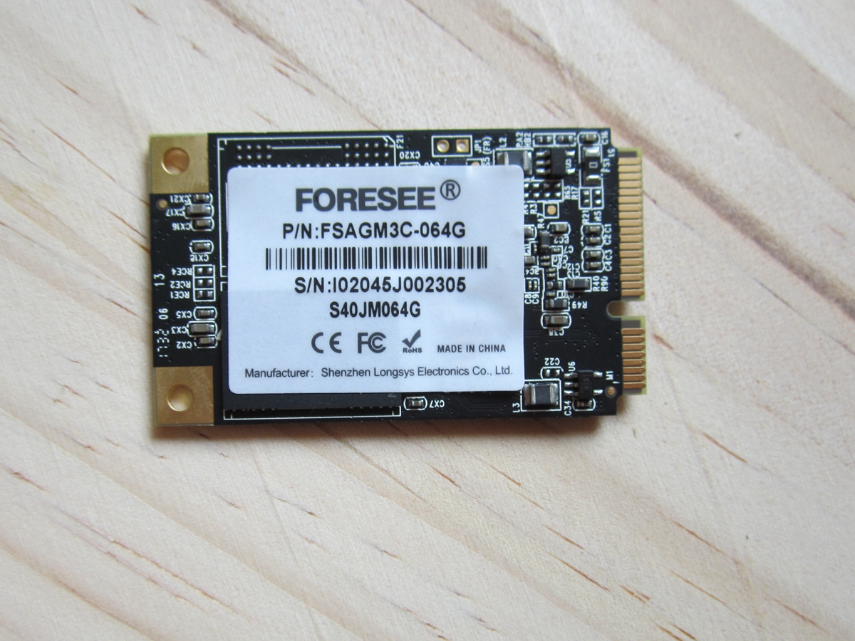 江波龙 FORESEE  msata3 固态硬盘 32G 64G  128G 256G SSD - 图2