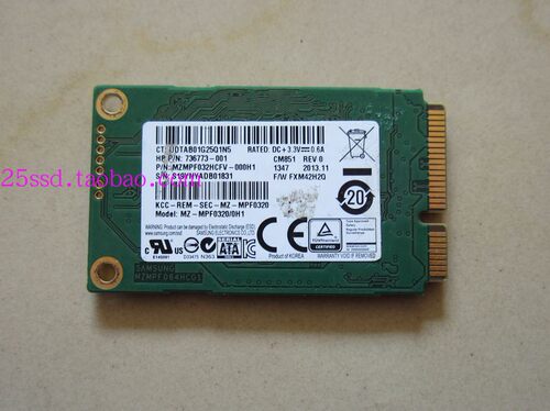 Samsung/三星 MSATA 24G 32G 64G 128G SSD 固态硬盘 MLC 高速 - 图2