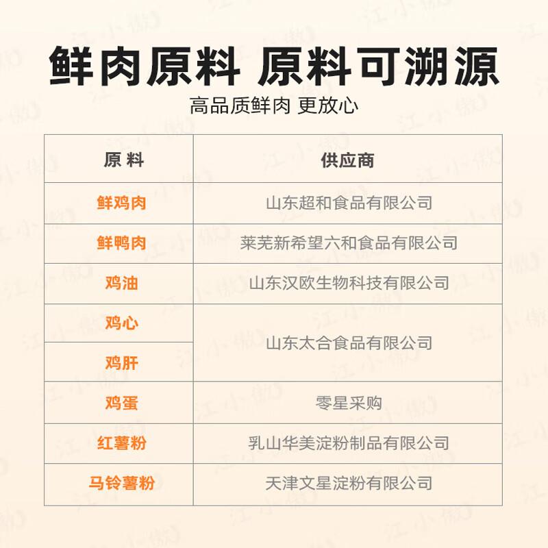 江小傲鲜肉猫粮 无谷全价猫粮添加鲣鱼片幼猫成猫布偶英短全阶段 - 图1