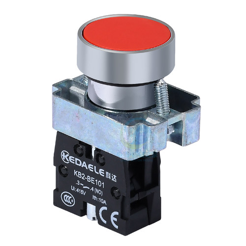 科达 自复位点动按钮XB2BA31C 42C 51C ZB2BE101C电源启动开关 - 图3