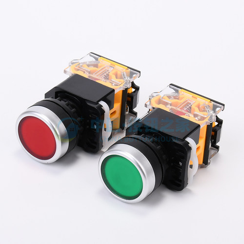 电源开关 自锁式 LA38-11BNZS 灶台开关按钮LA38-11S风机开关22mm - 图1