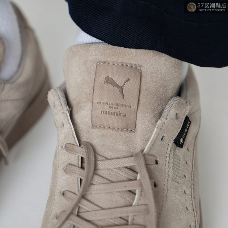 Nanamica Khaki x Puma Suede Gore Tex 防水 联名板鞋 385875-02 - 图0