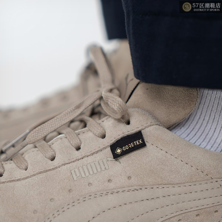 Nanamica Khaki x Puma Suede Gore Tex 防水 联名板鞋 385875-02 - 图1