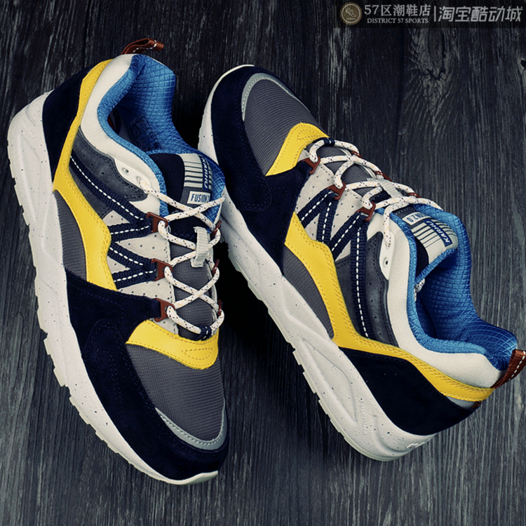 Karhu 卡虎 Fusion 2.0 复古 休闲舒适 运动减震慢跑鞋 F804061 - 图1