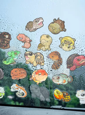 SuperRep蛇系列创意冰箱贴猪鼻蛇玉米蛇黑王蛇奶蛇周边立体磁吸贴