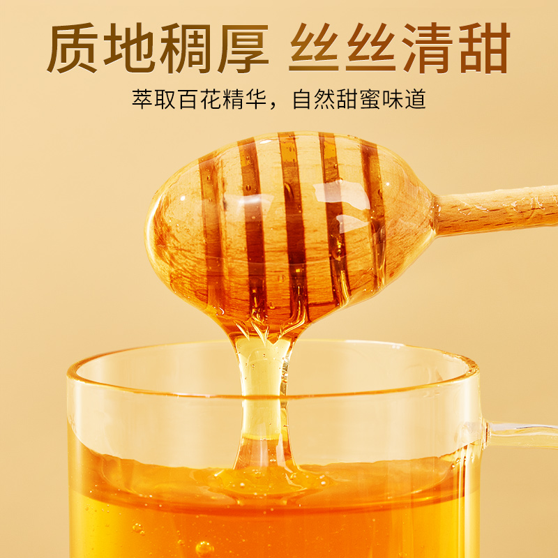 北京同仁堂蜂蜜420g天然挤压瓶百花蜂蜜纯正官方旗舰店正品