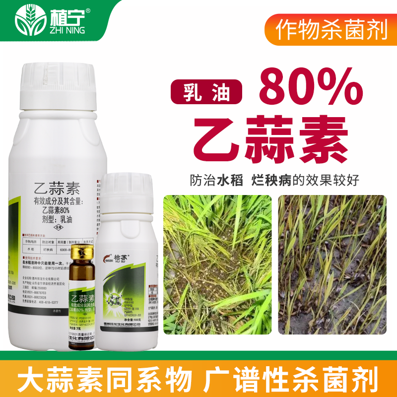 祥龙枯苏 80%乙蒜素大蒜素乳油水稻烂秧病广谱性内吸农药杀菌剂 - 图0